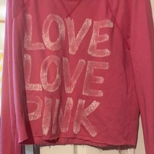 Cropped VS sweater top